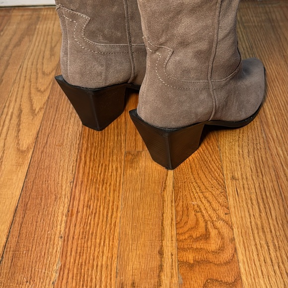 Aqua Tall Western Boot | Size 8 - Picture 3 of 4